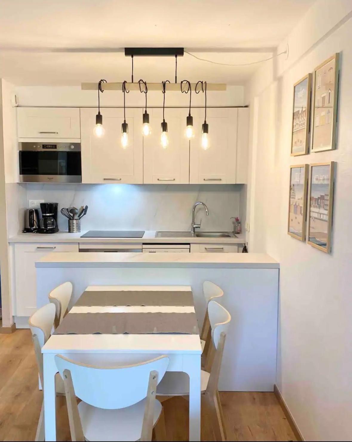 Appt 4 Pers-2 Chb-2 Sdb-Piscine-Linge Inclus-Literies Faites A L'Arrivee Inclus-Parking Apartment Le Touquet Luaran gambar